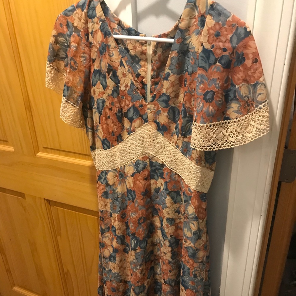 Vintage 30s/70s dress